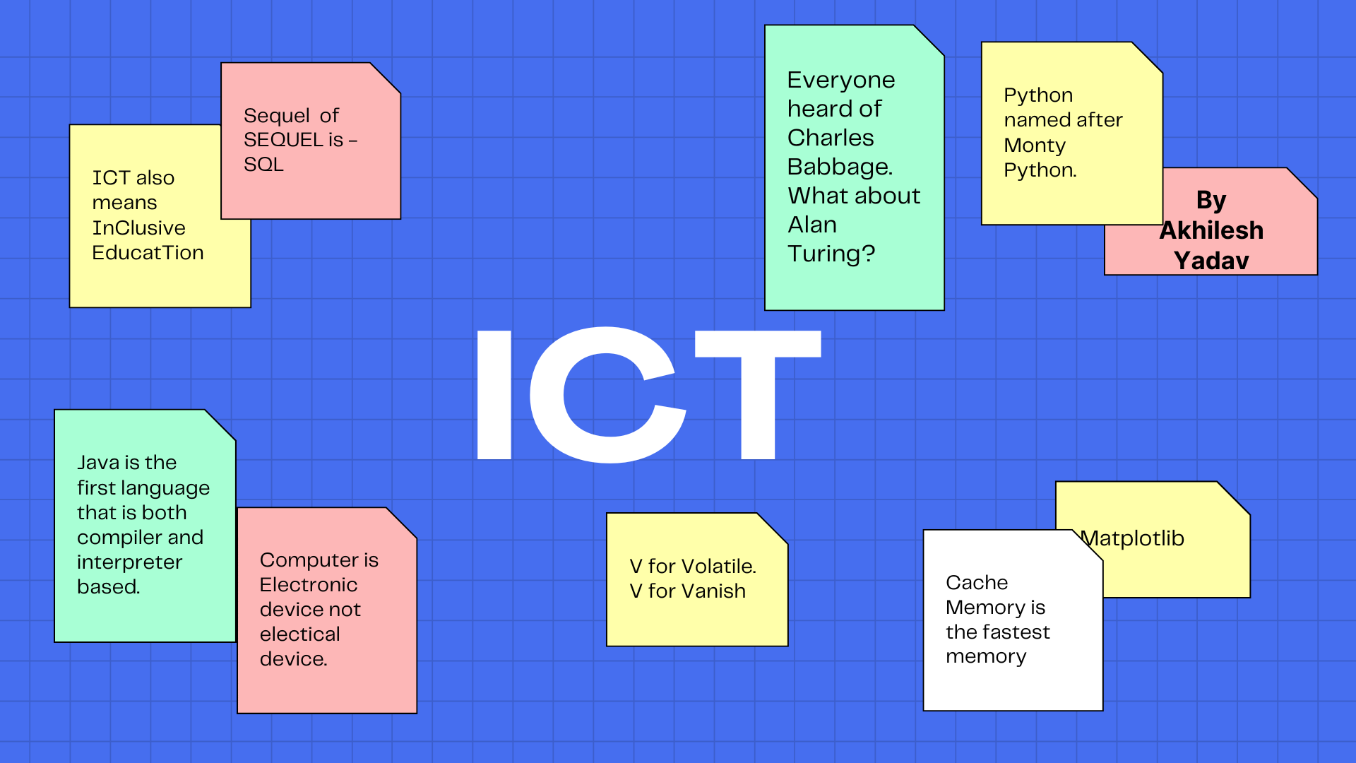 ICT - Personalised Online Classes and Study Resources